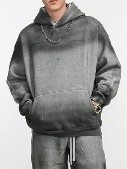 Men's Kangaroo Pocket Long Sleeve Hoodie