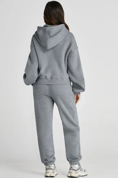 Hooded Top & Pants Active Set