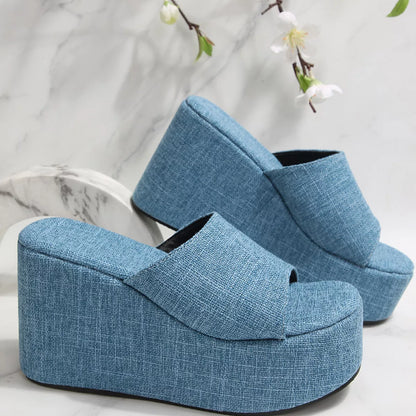 Open Toe Wedge Sandals