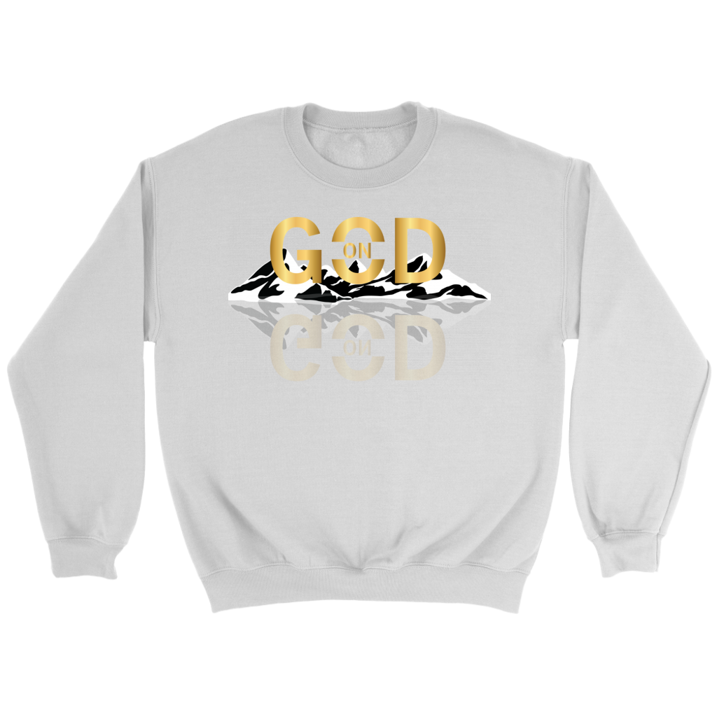 On God Crewneck Sweatshirt - MONLANE
