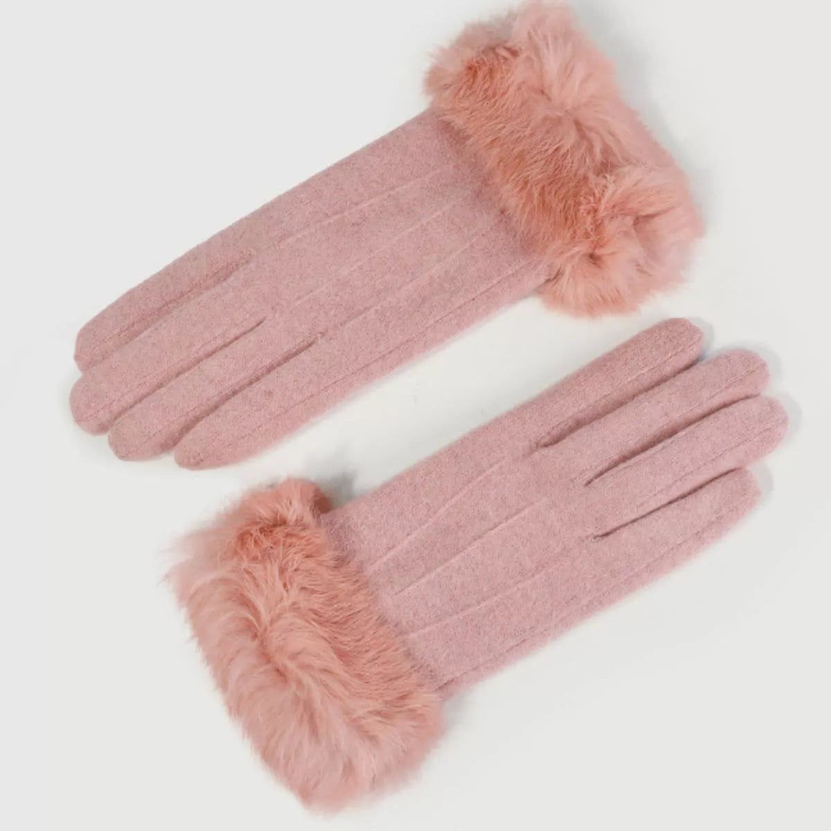 Fur Cuff Gloves