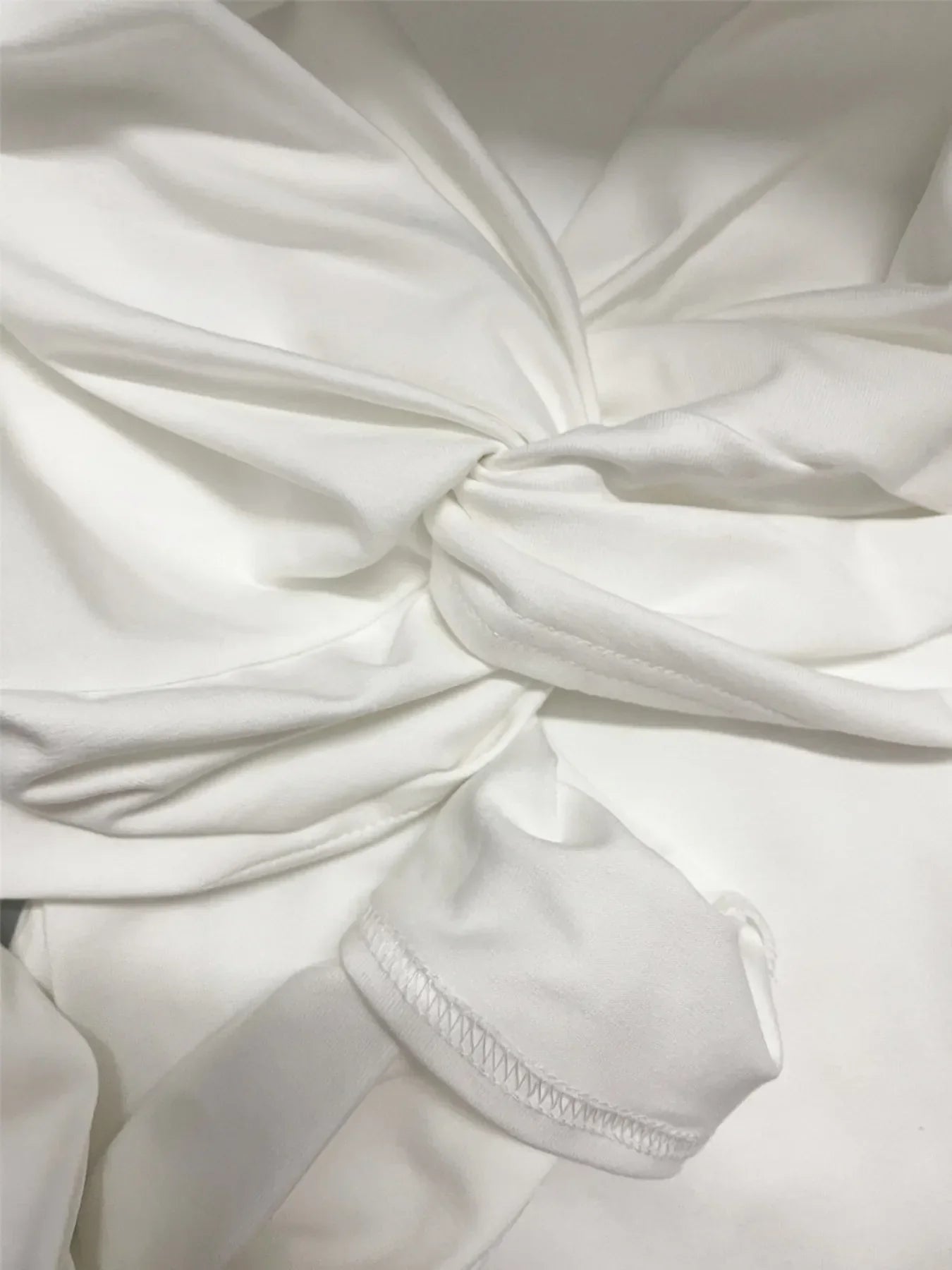 Twist Front Long Sleeve Bodysuit