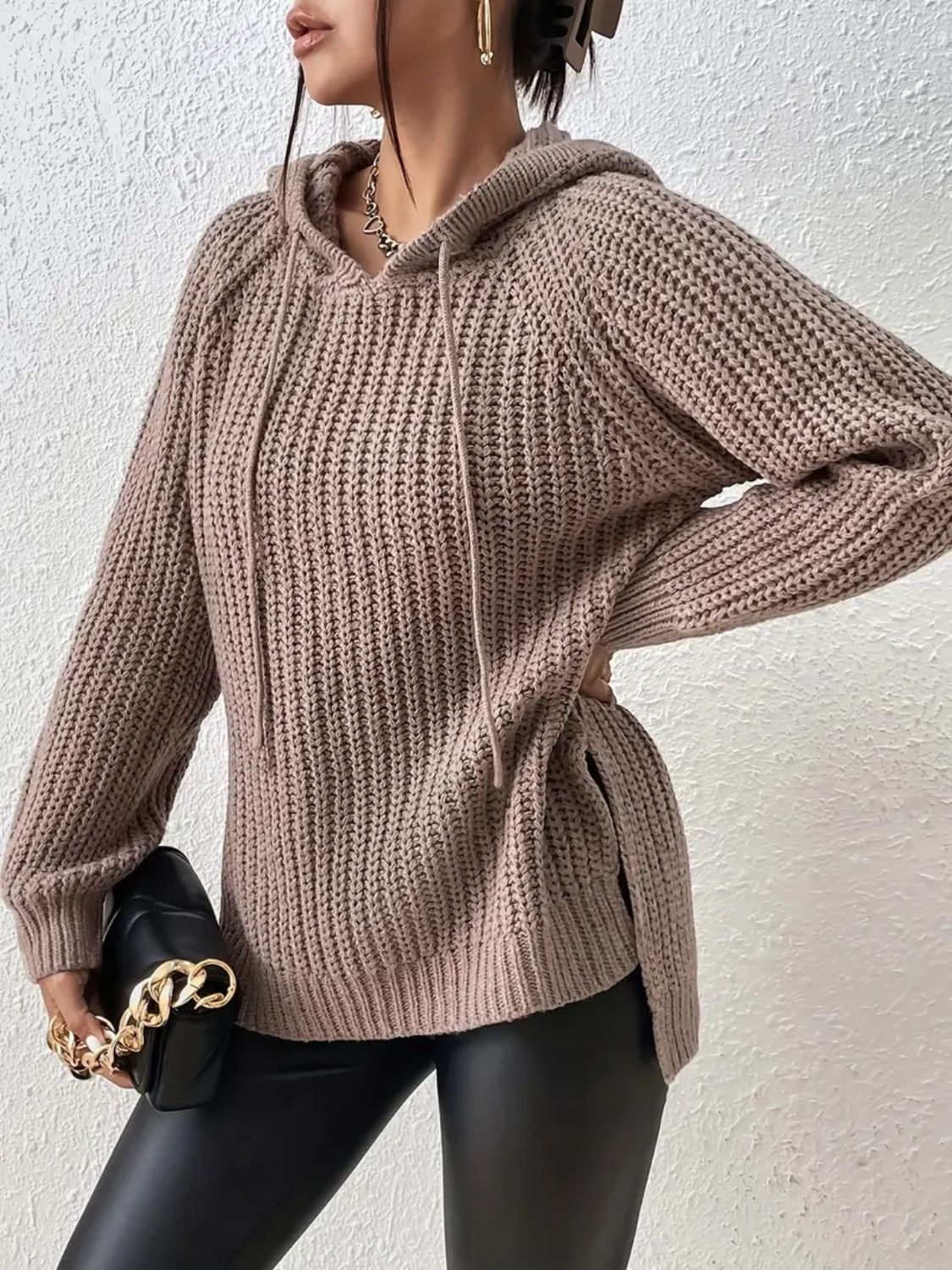 Long Sleeve Hooded Sweater