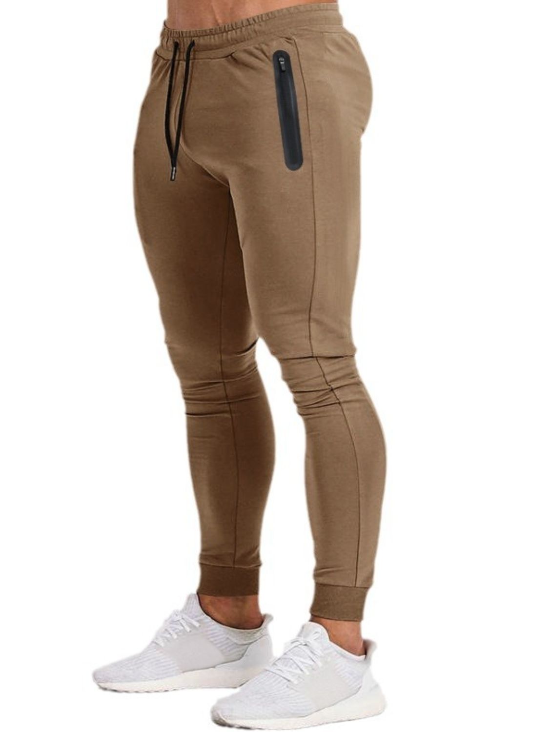 Drawstring Plus Size Pants with Pockets