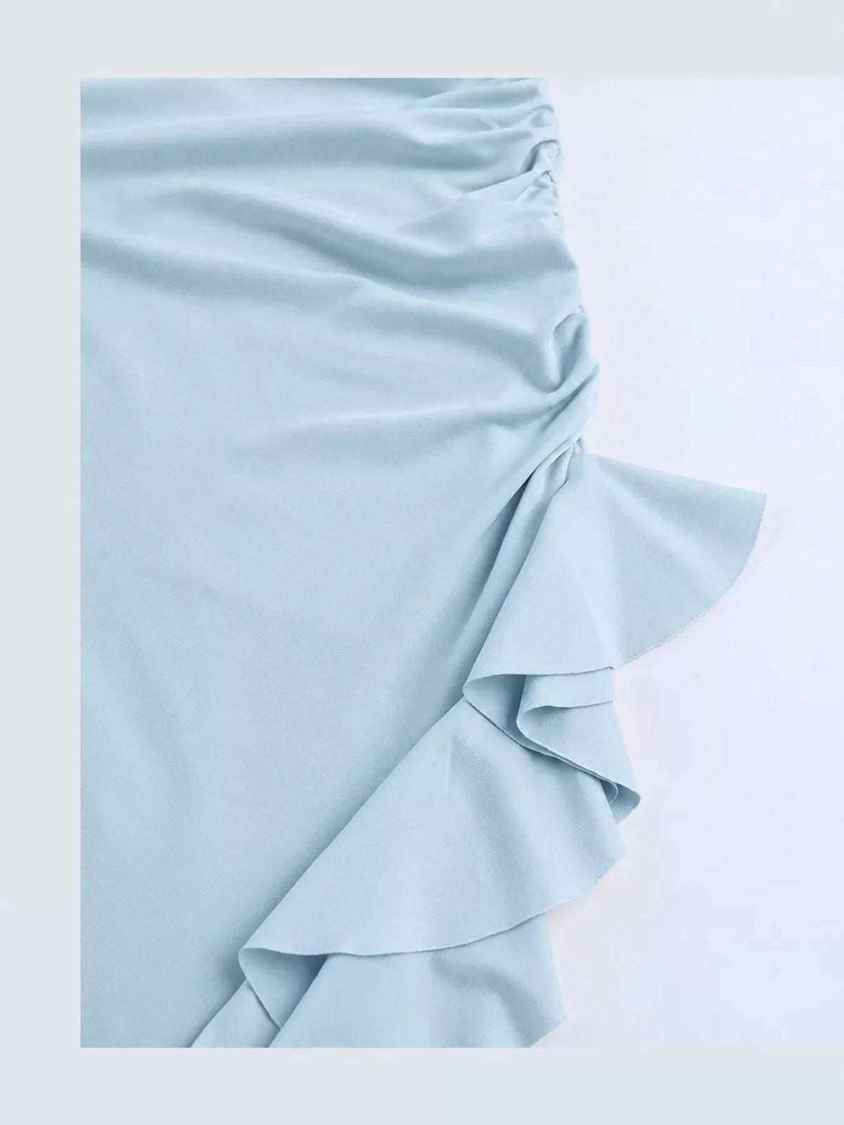 One-shoulder ruched maxi dress, view 17
