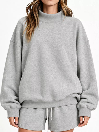 Oversized dropped shoulder sweatshirt, view 9