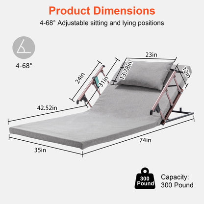 Lifting System Electric Adjustable Bed Backrest