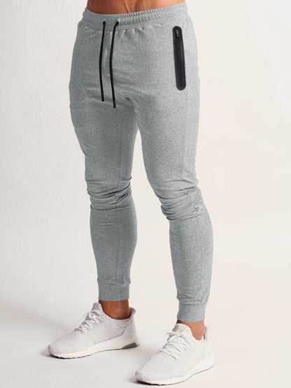 Drawstring Plus Size Pants with Pockets