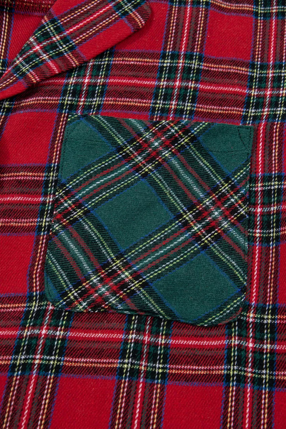 Plaid Christmas 2pcs Pajama Set