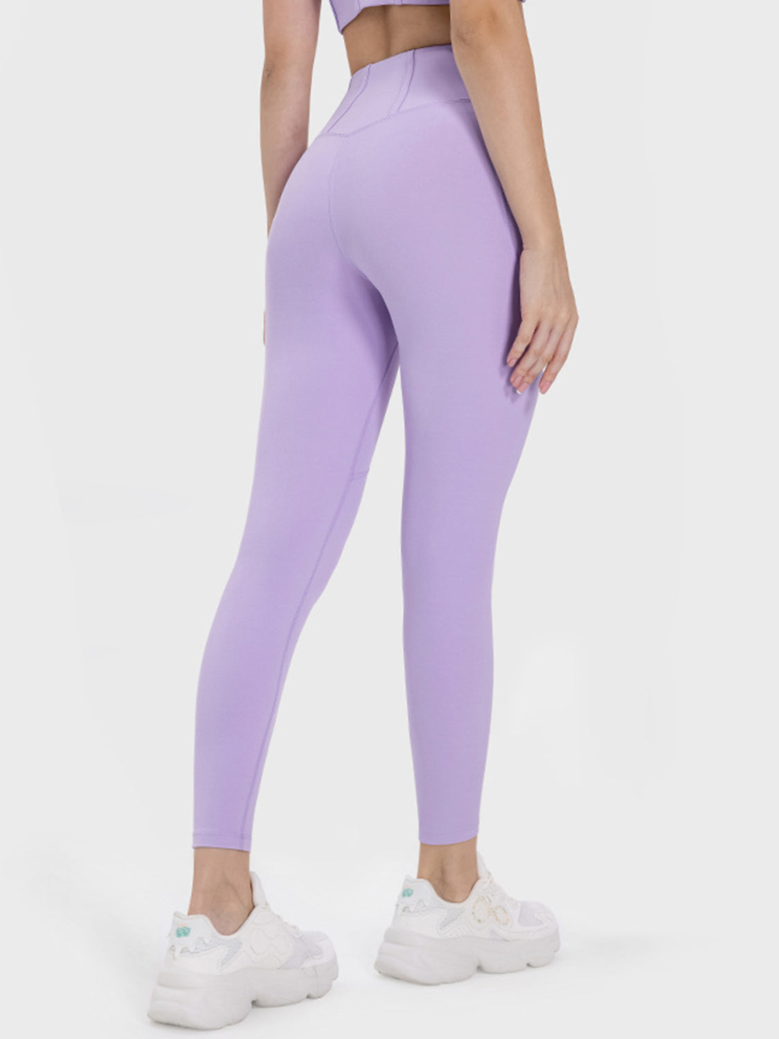 Pocketed High Waist Active Leggings - MONLANE