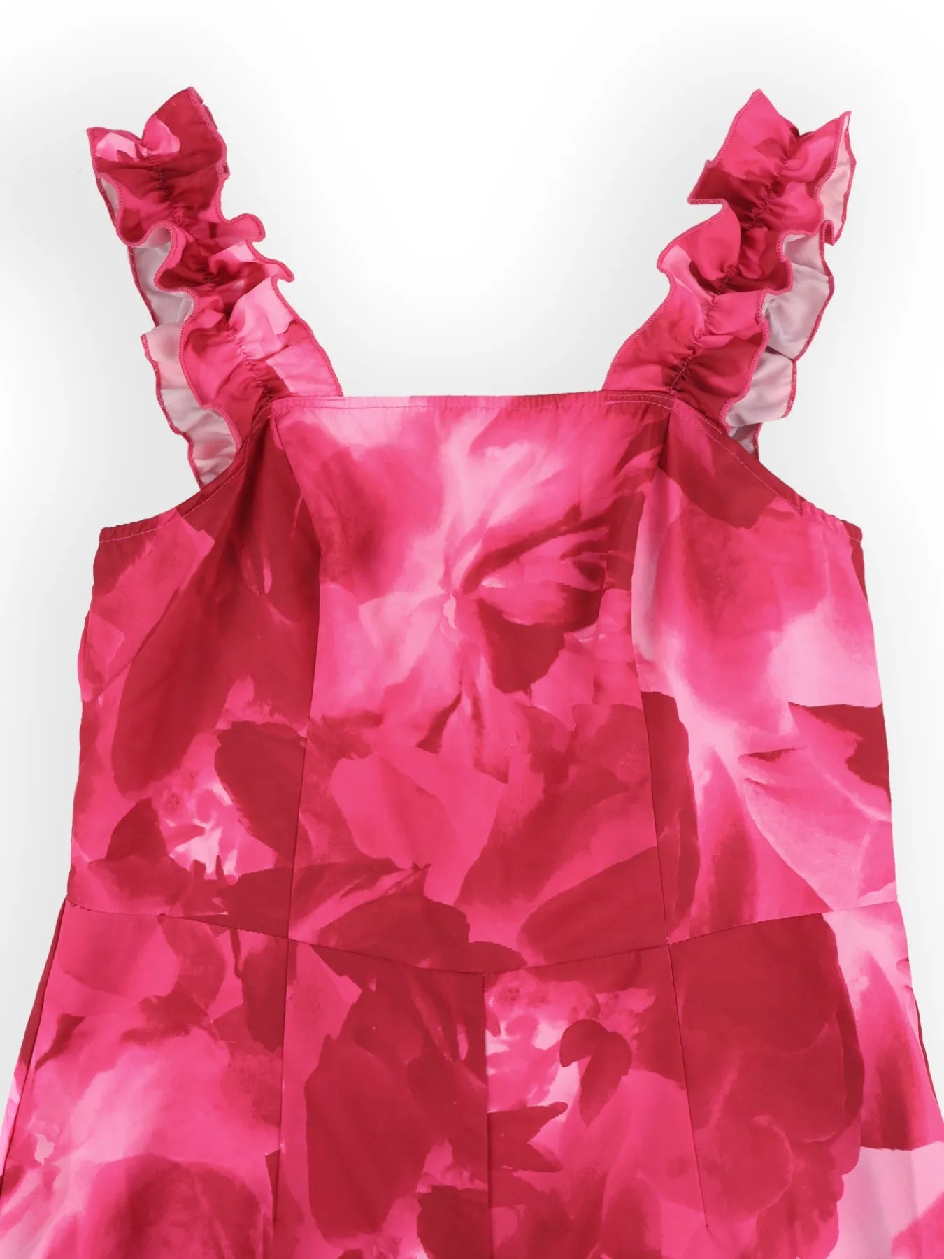 Floral Print Wide Leg Jumpsuit