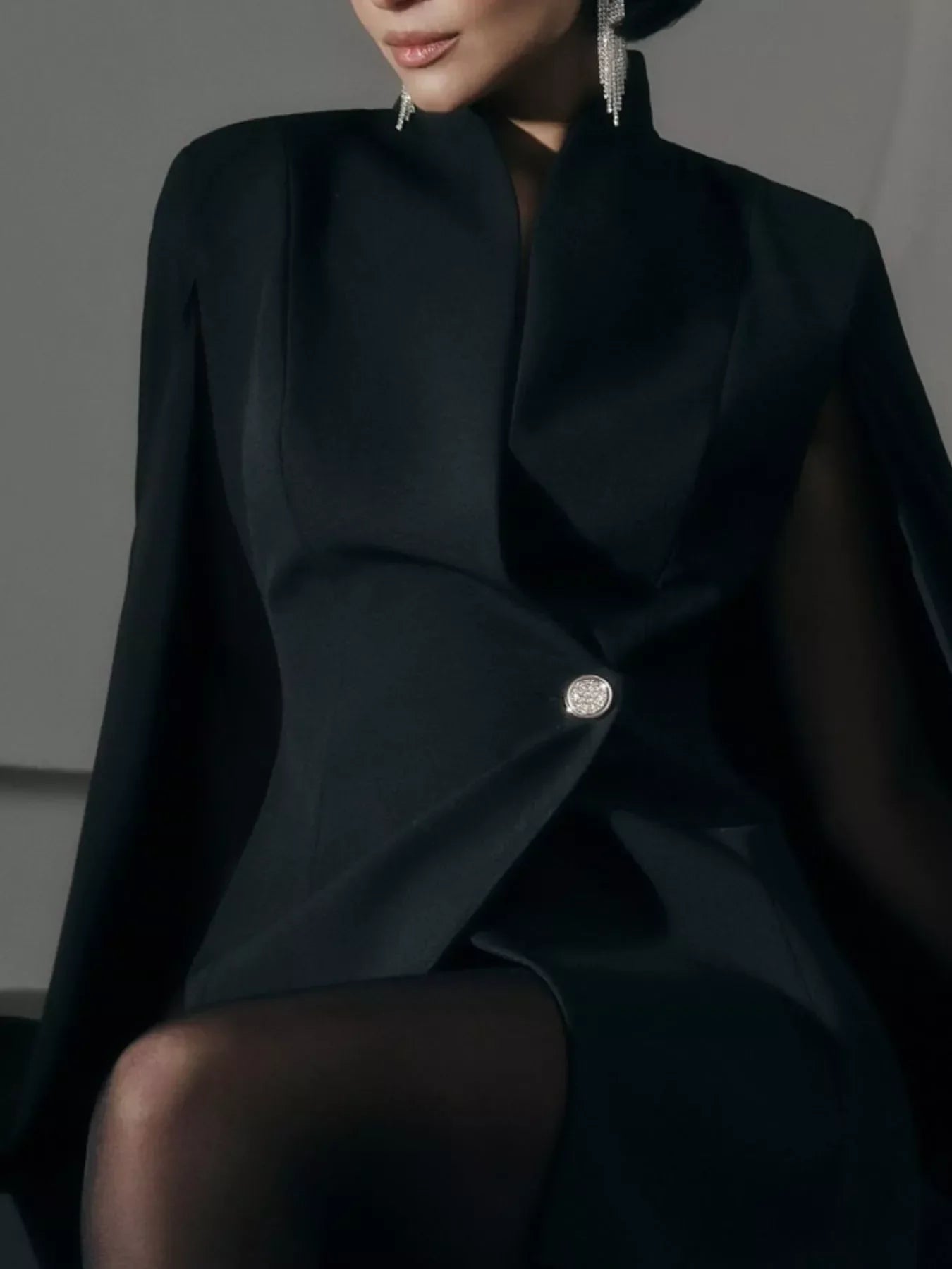 Fitted Mini Blazer Dress