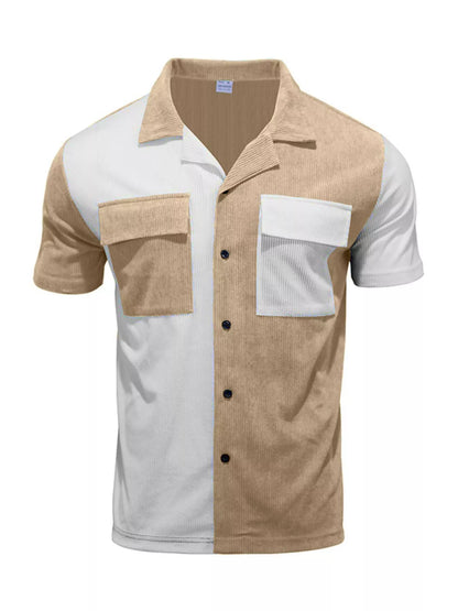 Corduroy button shirt, view 11