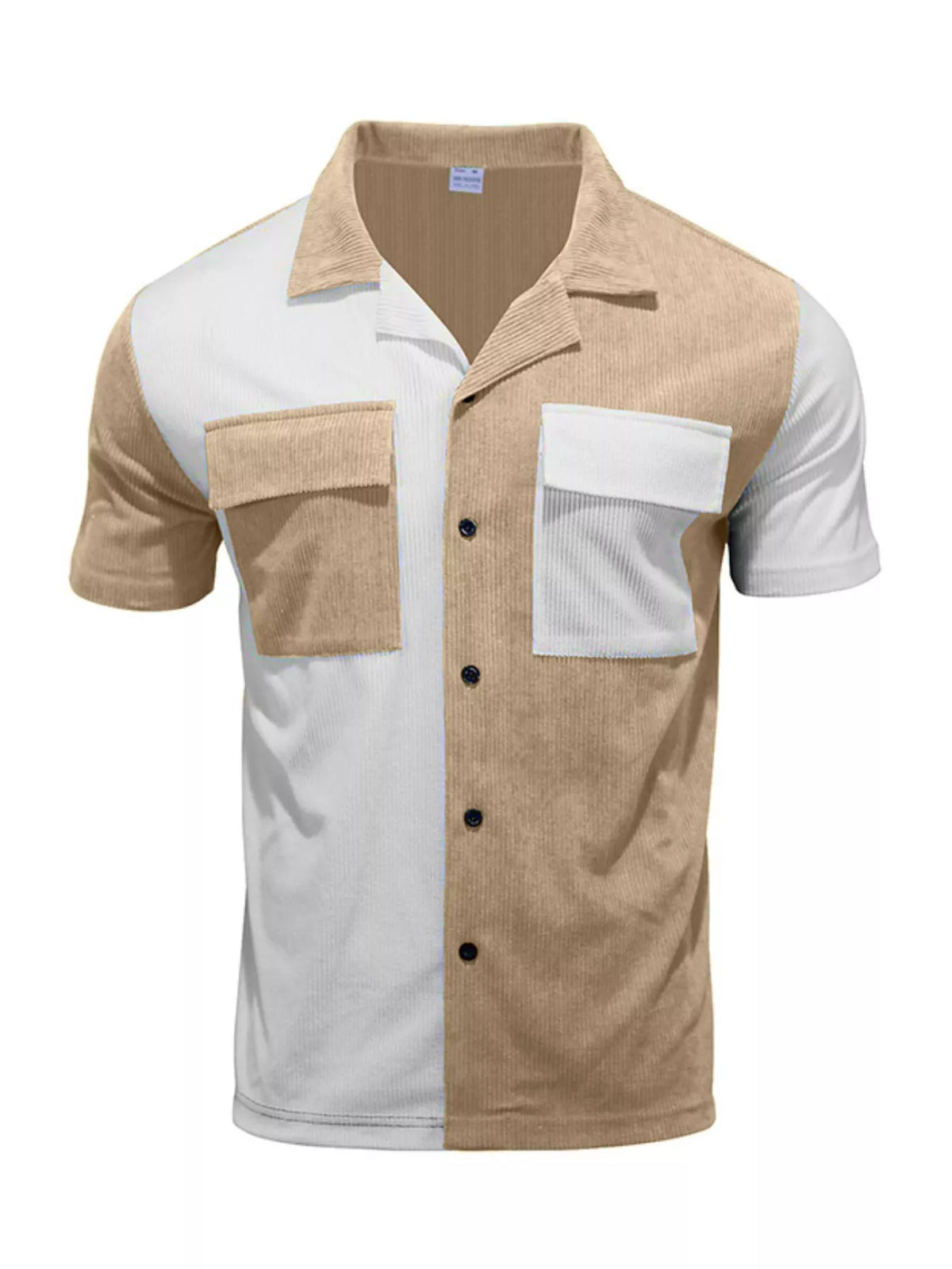 Two-tone corduroy shirt, view 11