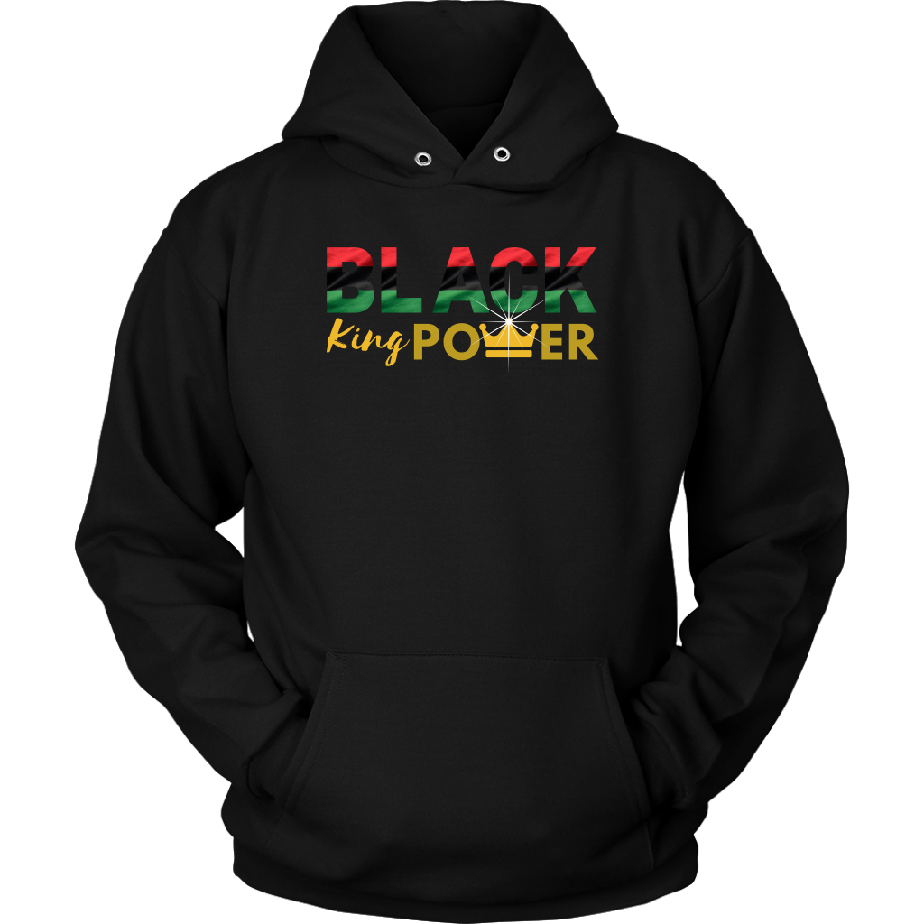 Black King Power Adult Hoodie - MONLANE