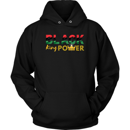 Black King Power Adult Hoodie - MONLANE