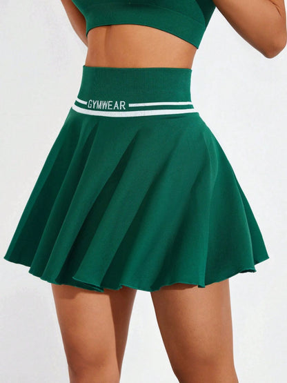 High Waist Mini Active Skirt