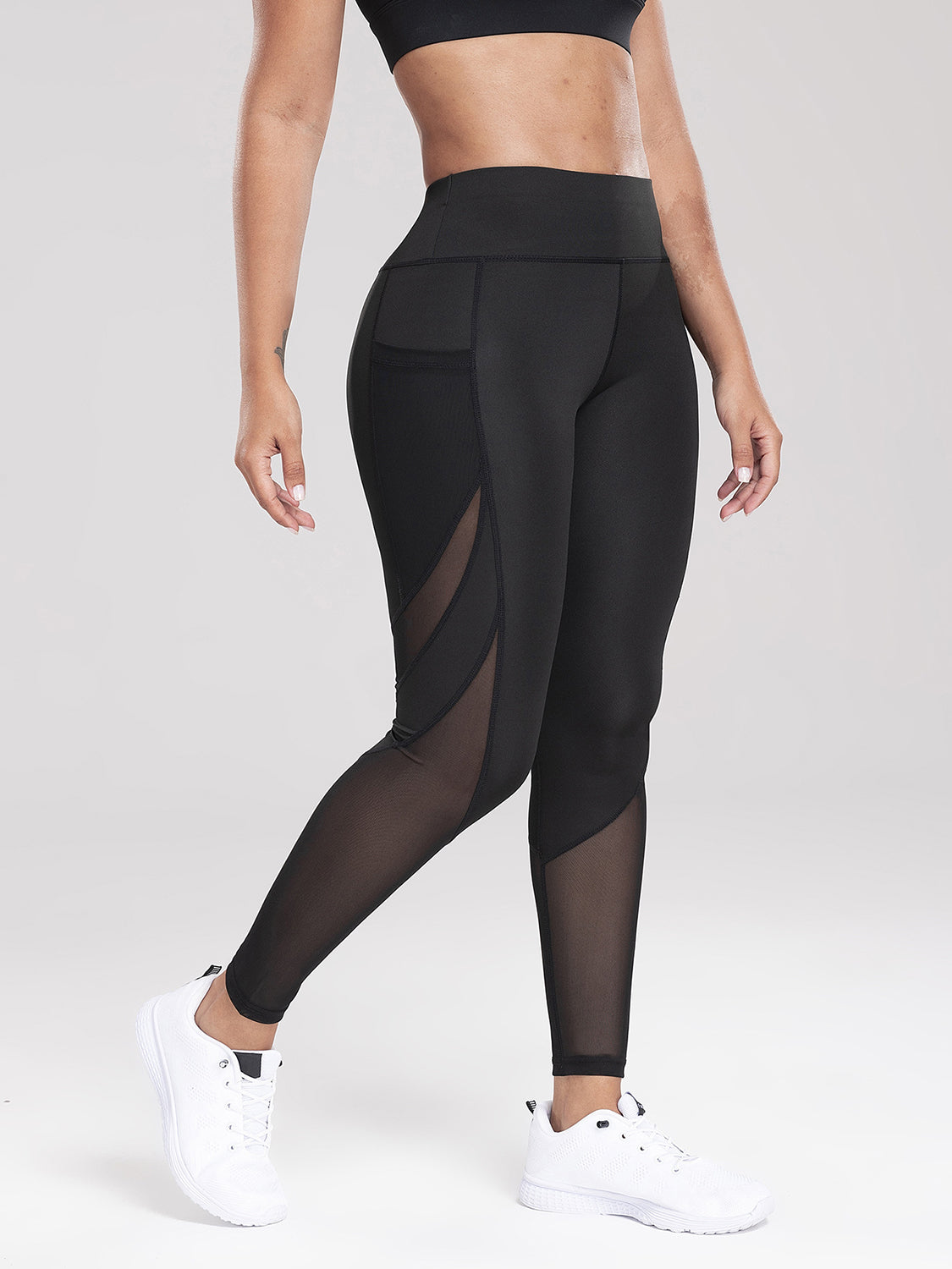 Pocketed High Waist Active Leggings - MONLANE