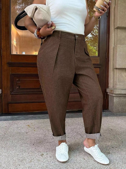 Plus size loose fit jeans, view 4