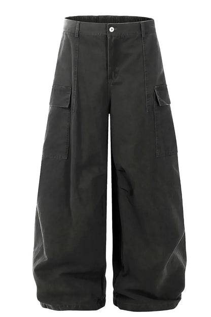 Men's Wide Leg Cargo Pants