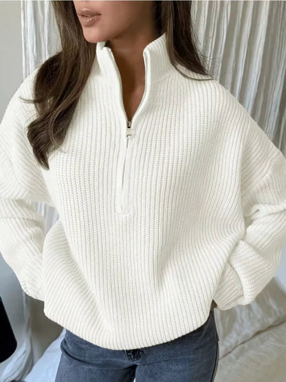 Half-zip sweater, view 17