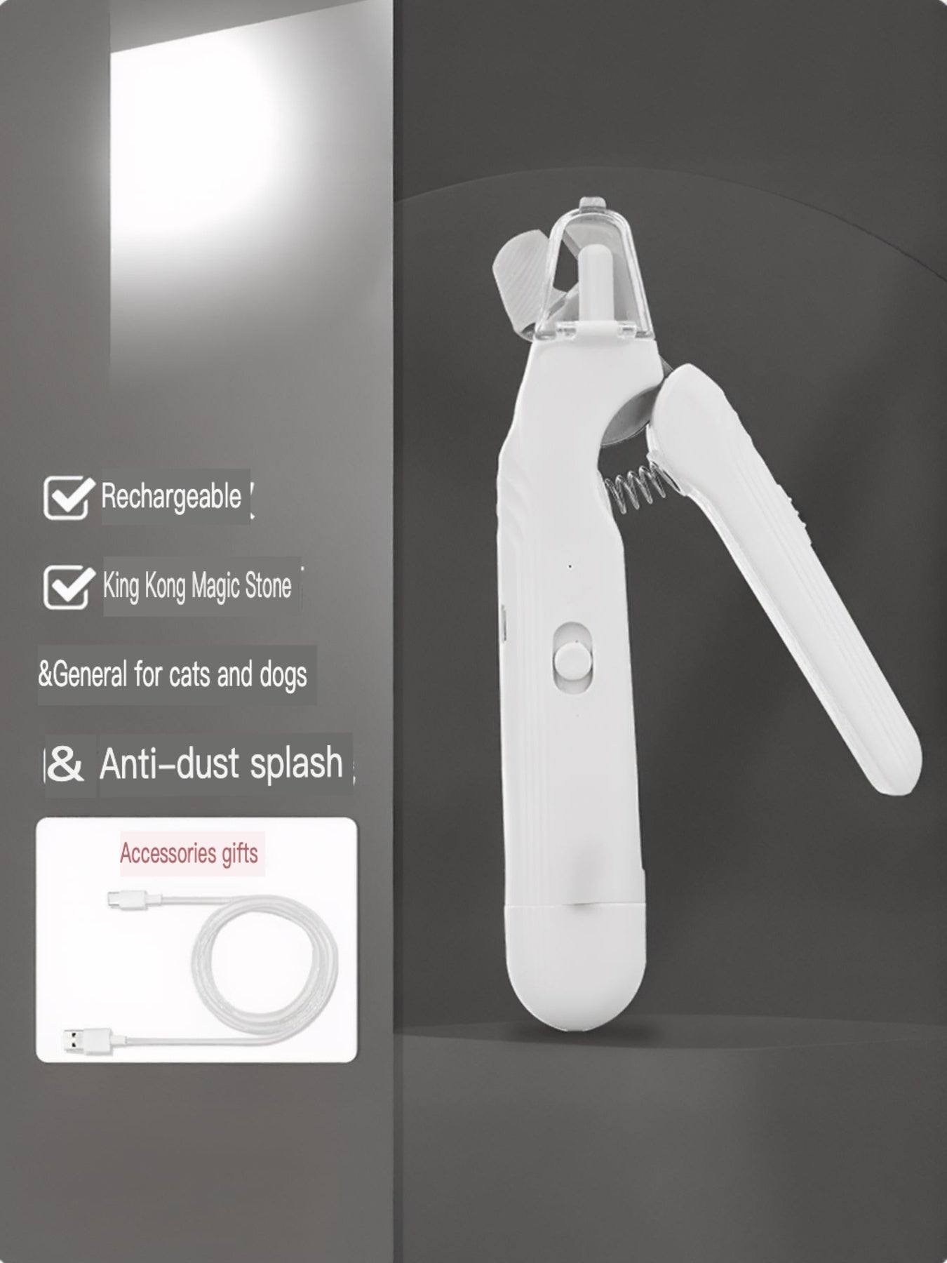 Painless Electric Pet Nail Grinder