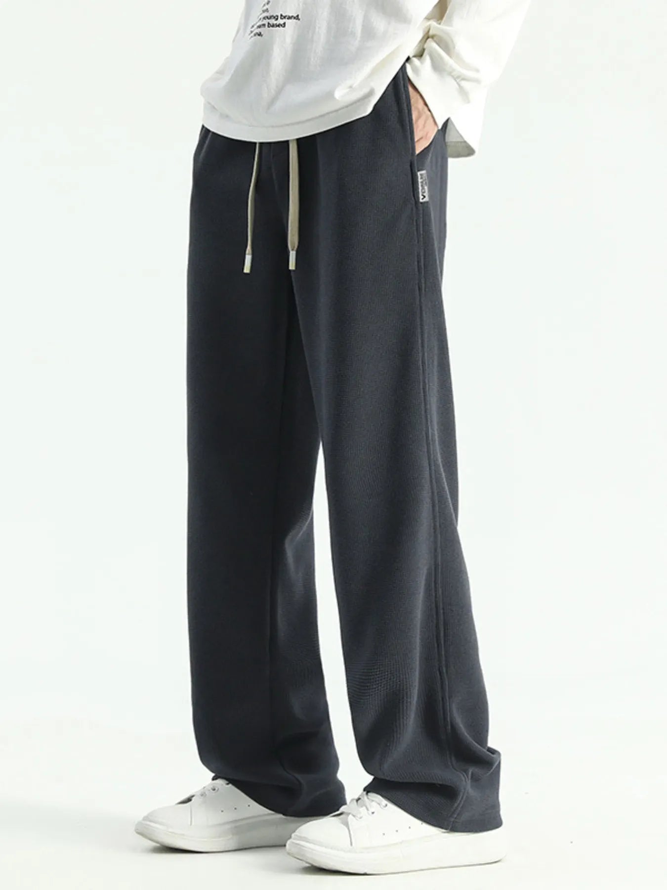 Men's Full Size Relaxed Fit Wide Leg Pants