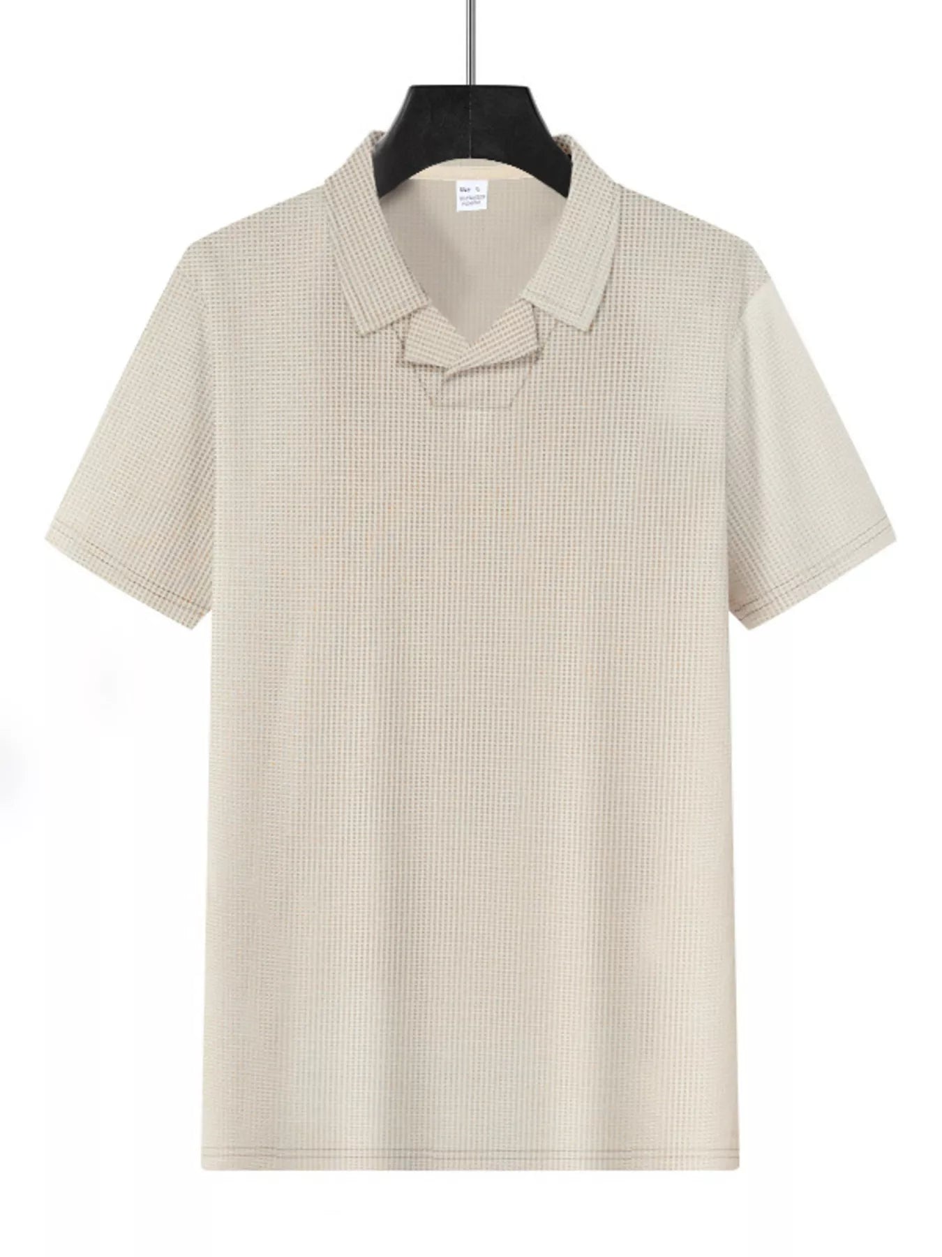 Men's Casual Short Sleeve Polo and Shorts Set