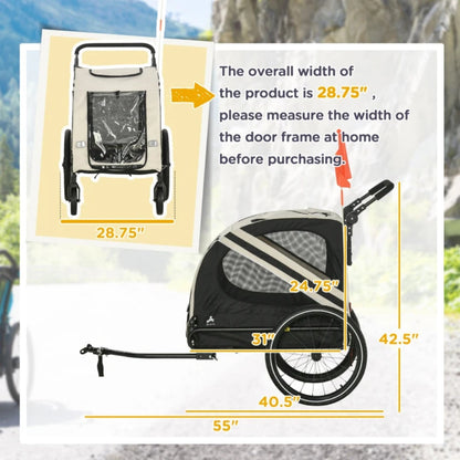 Bicycle Cart for Pets and human