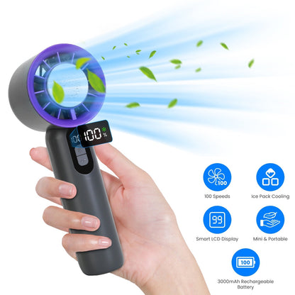 100 Speed Handheld Cooling Fan