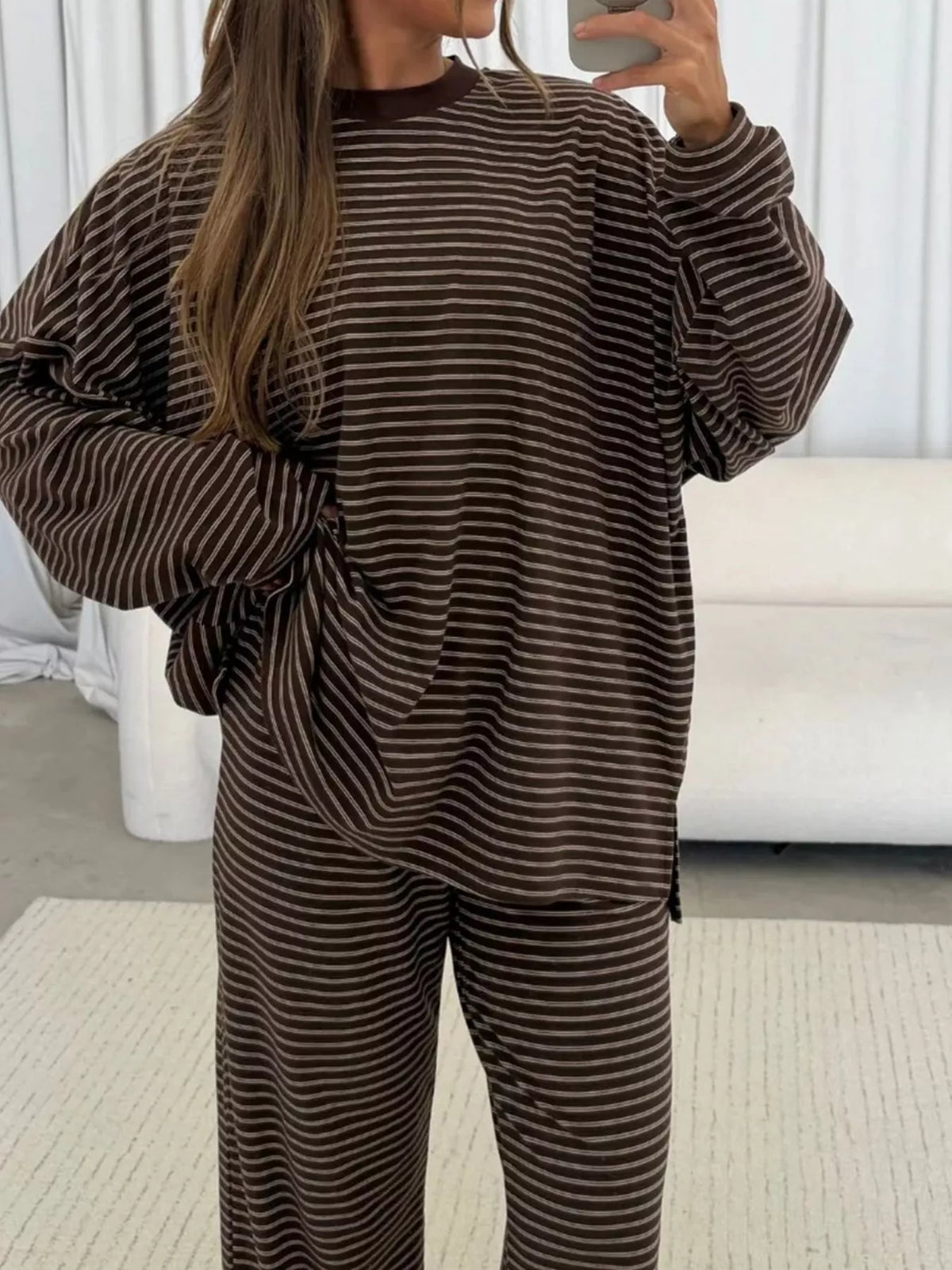 Striped lounge set, view 2