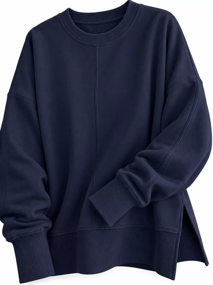 Oversized crew neck sweatshirt, view 61