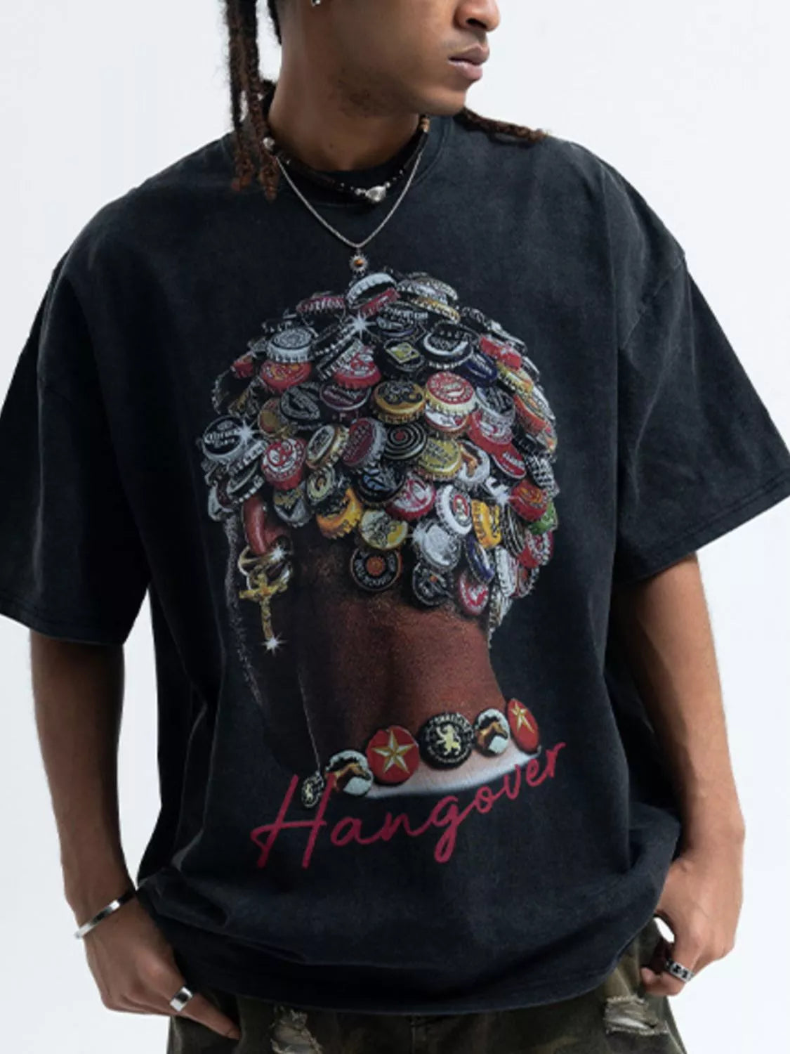 Men's Graphc Vintage Wash T-Shirt