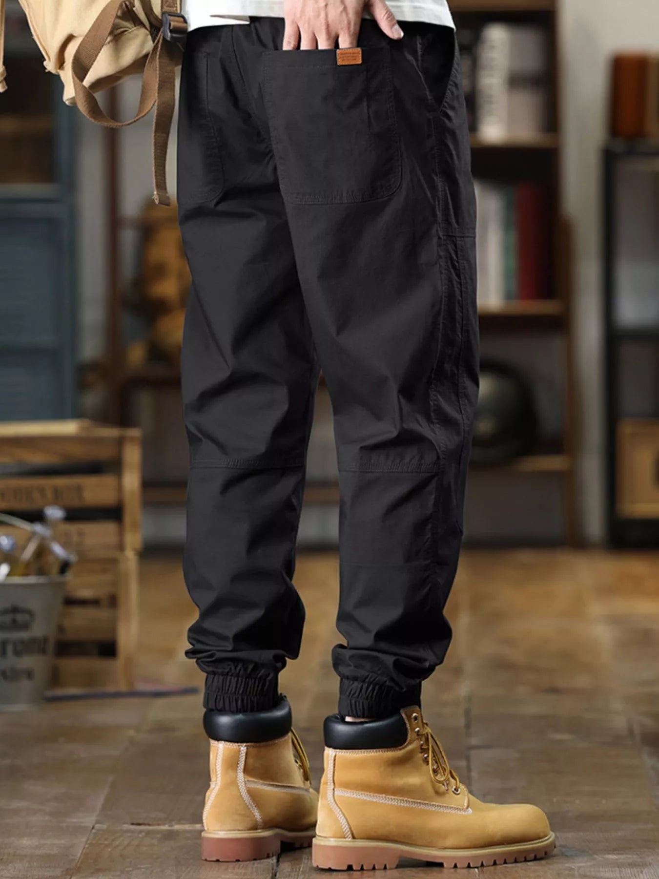 Men's Full Size Wide Leg Pants