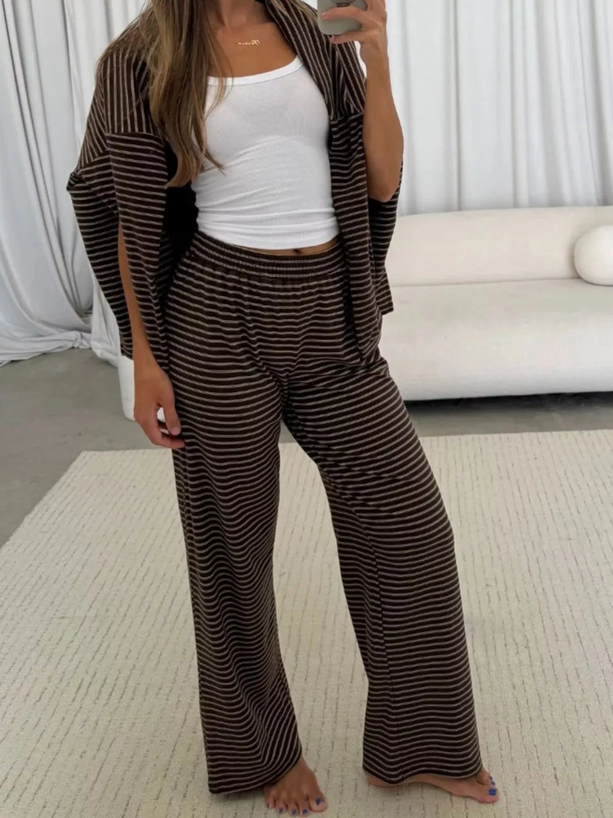 Striped lounge set, view 5
