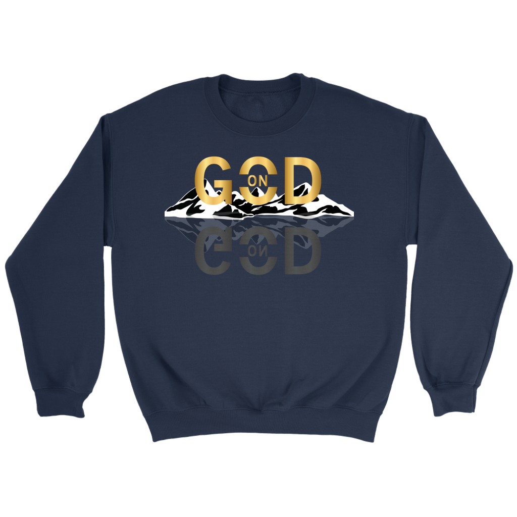 On God Crewneck Sweatshirt - MONLANE