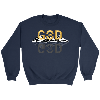 On God Crewneck Sweatshirt - MONLANE