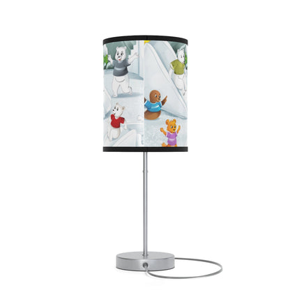 Poro the Polar Bear Lamp on a Stand