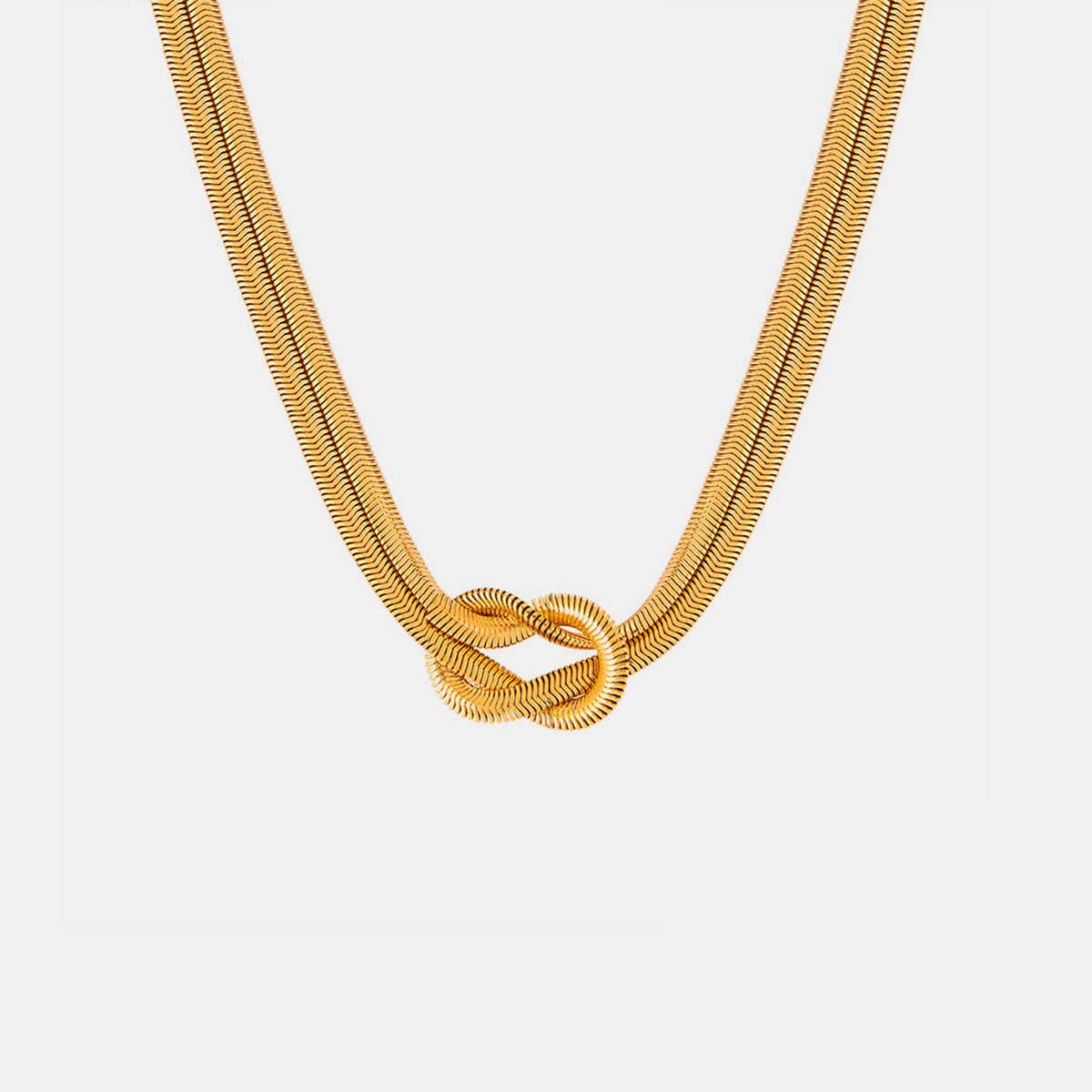 Titanium Steel Knot Necklace - MONLANE