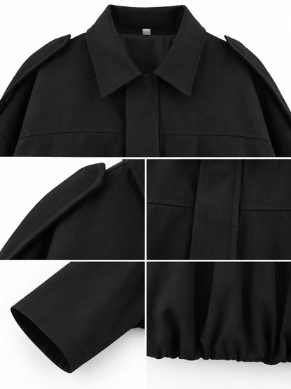 Batwing zip-up jacket, view 5
