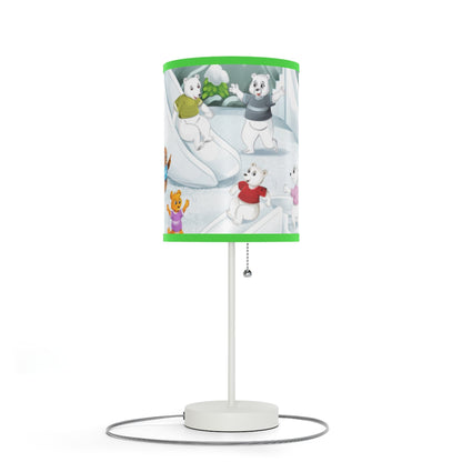 Poro the Polar Bear Lamp on a Stand