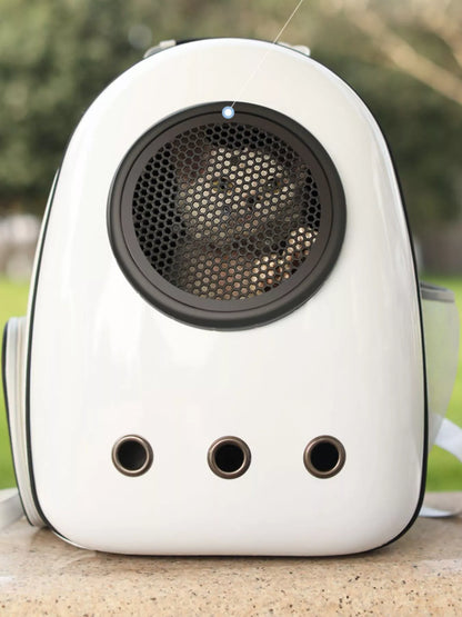 Space Capsule Transparent Pet Carrier Backpack
