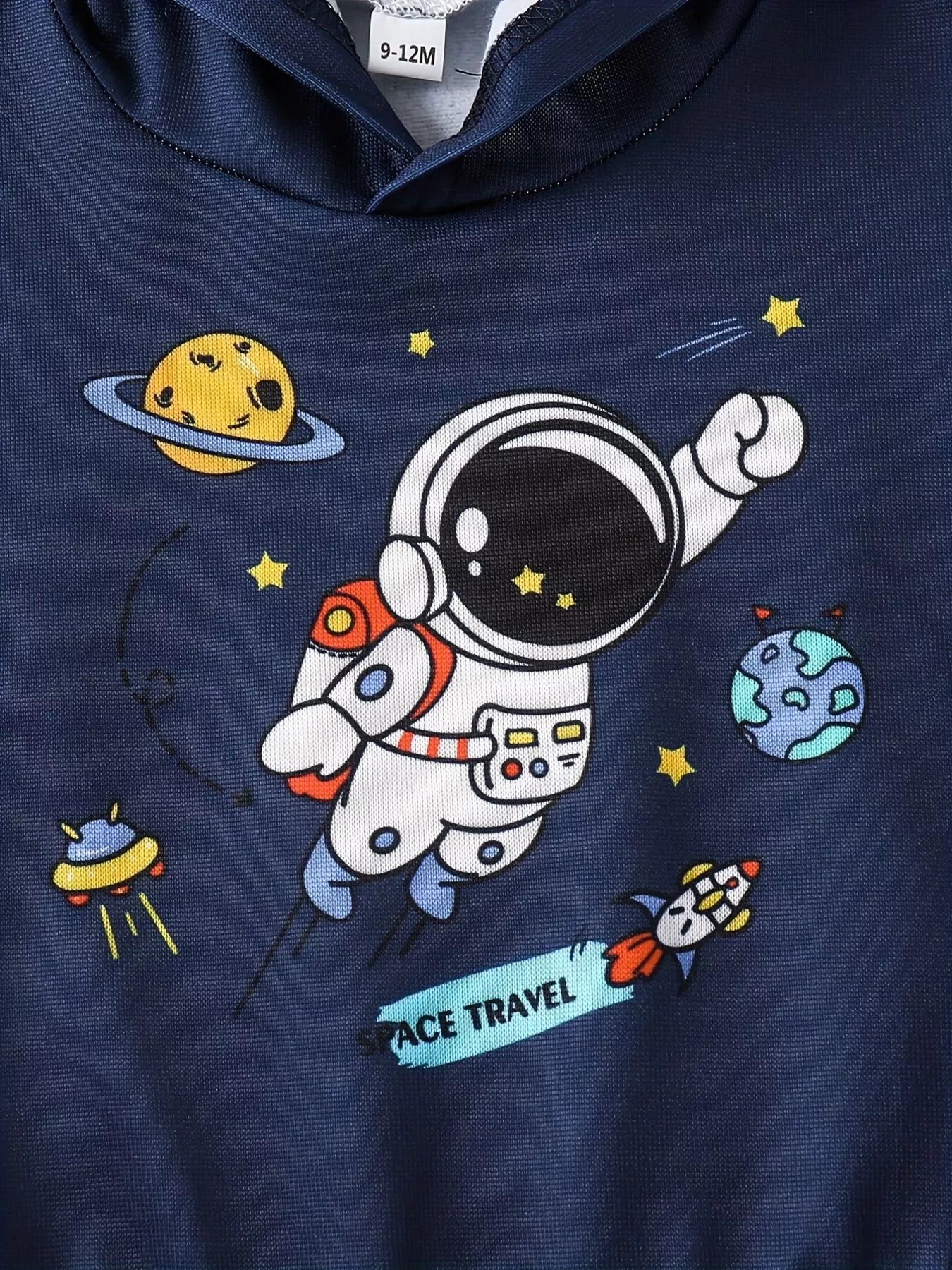 Children's Astronaut Hoodie Pants Set