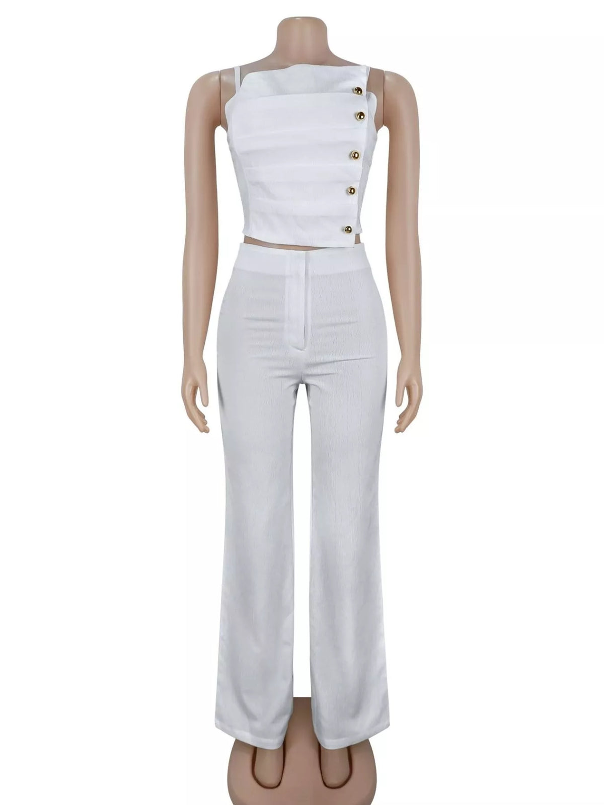 Buttoned cami set, view 8