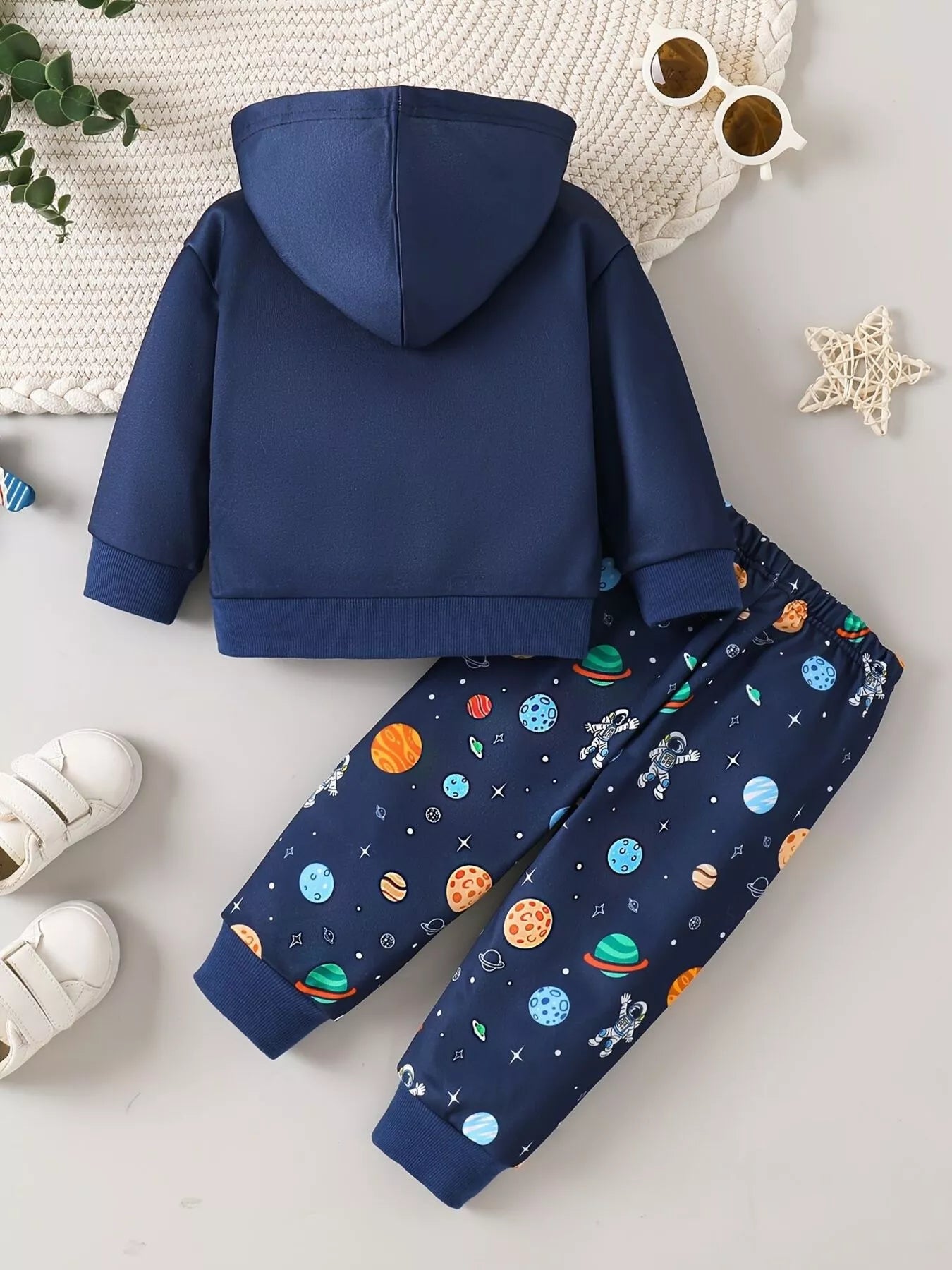 Children's Astronaut Hoodie Pants Set