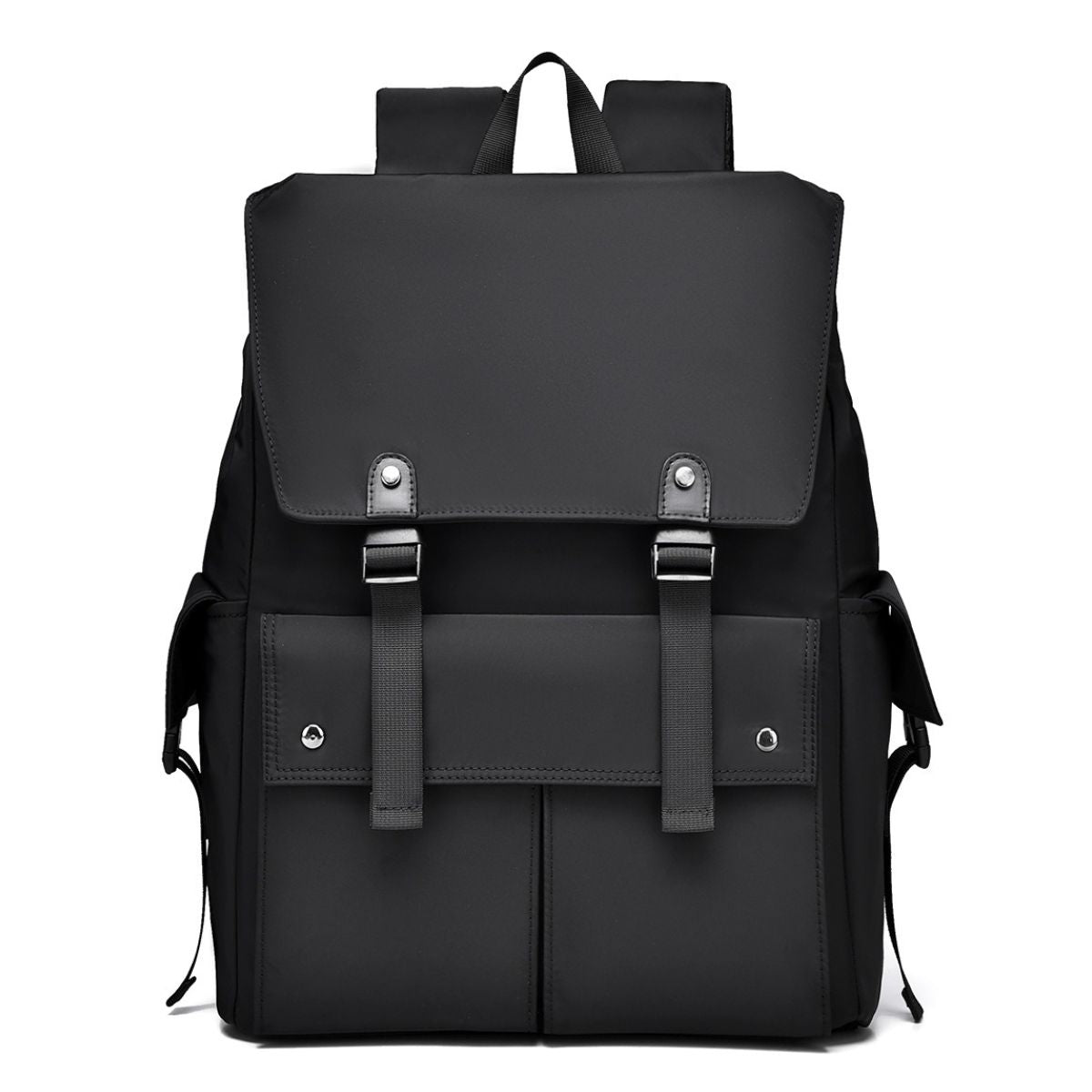 Leather Multi-Pockets Backpack Bag