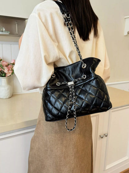 Quilted Chain Shoulder Bag