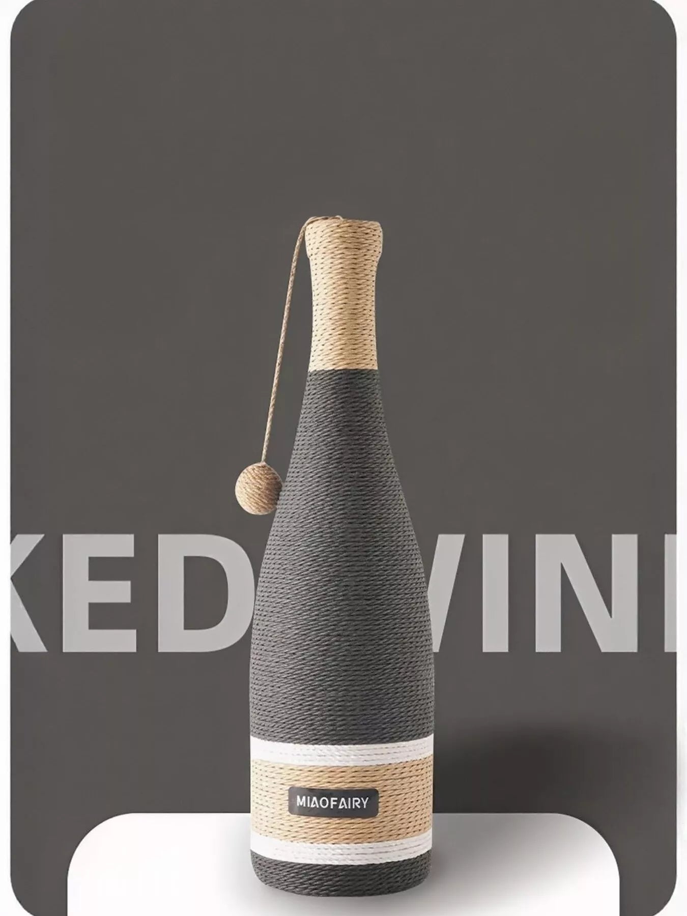 Champagne Bottle Style Cat Scratching Posts