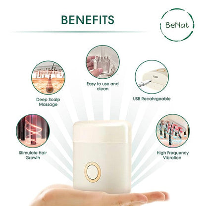 Electric Oil Applicator and Vibration Scalp Massage