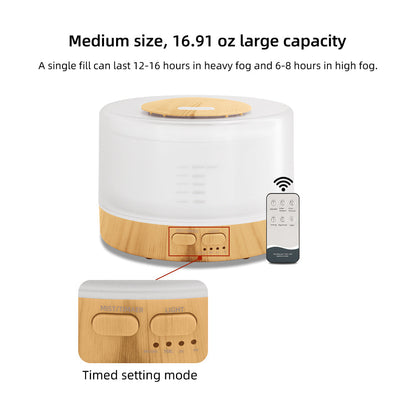 500ml Aromatherapy Essential Oil Diffuser Set